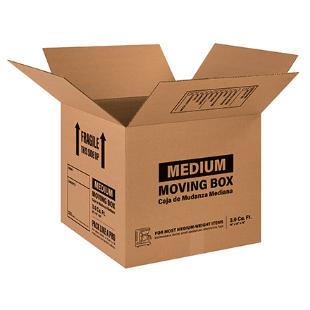 18 x 18 x 16" Printed Moving Box