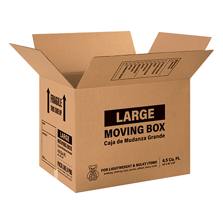 Printed Moving Boxes